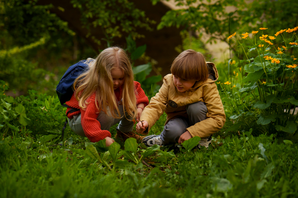 naturaleza bienestar infantil